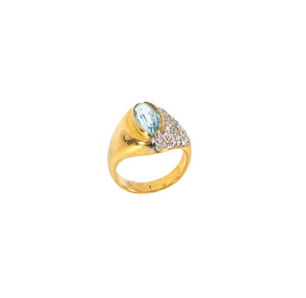 Anello - Anello in oro giallo 18kt