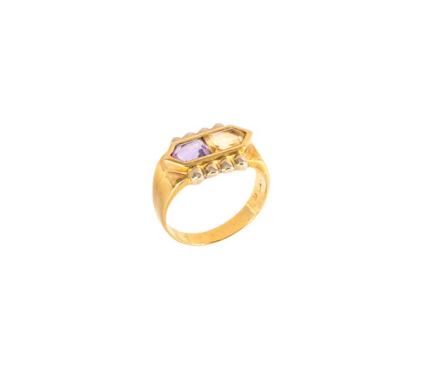 Anello - Anello in oro giallo 18kt