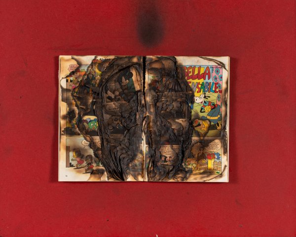 AUBERTIN BERNARD - Livre brûlé - Le journal de Mickey Mouse