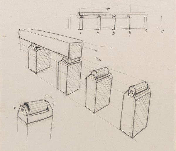 CAVENAGO UMBERTO - Progetto per scultura