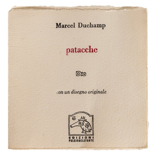 MAURIZIO CATTELAN - Marcel Duchamp patacche