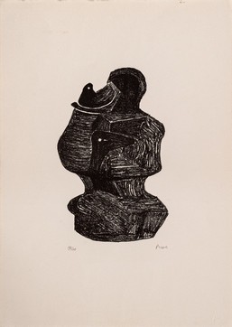 HENRY MOORE - Mother and son
