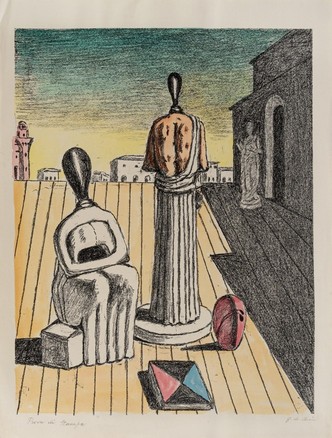 GIORGIO DE CHIRICO - Le muse del pomeriggio
