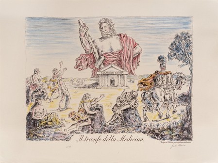 GIORGIO DE CHIRICO - Il trionfo della medicina