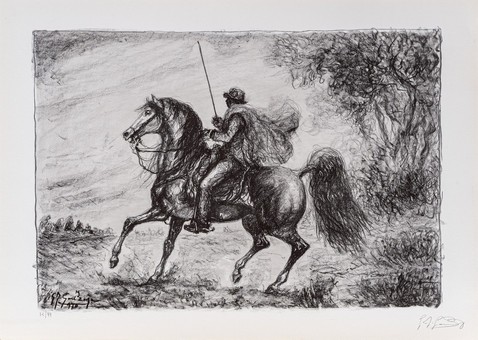 GONZAGA GIOVAN FRANCESCO - Uomini e cavalli - Cartella completa