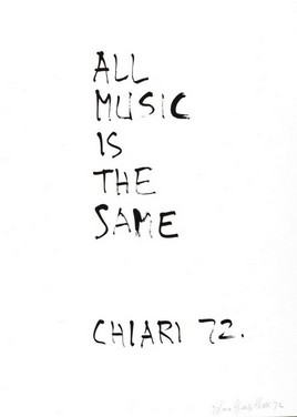 GIUSEPPE CHIARI - All music is the same