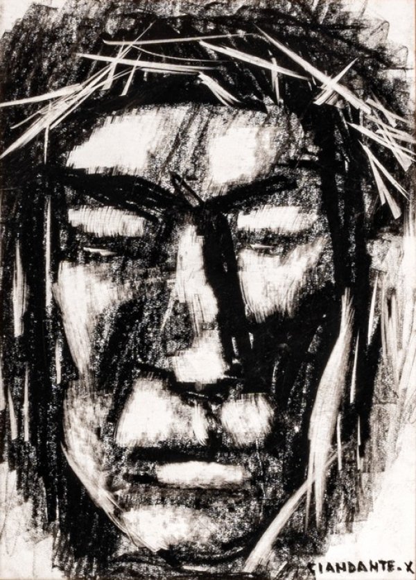 GIANDANTE X - Senza titolo (Volto di Cristo)