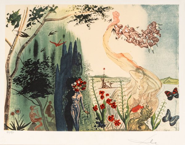 SALVADOR DALÌ - Primavera