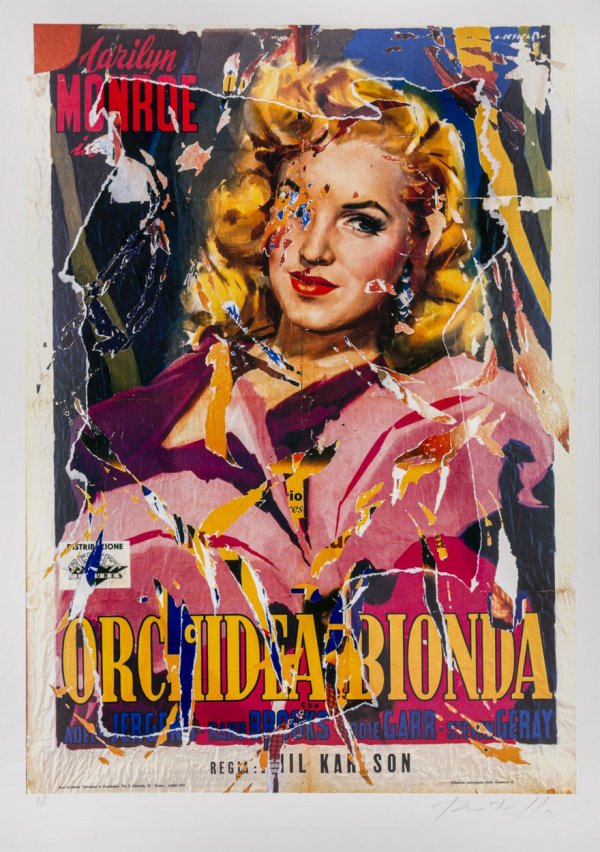 MIMMO ROTELLA - Orchidea bionda
