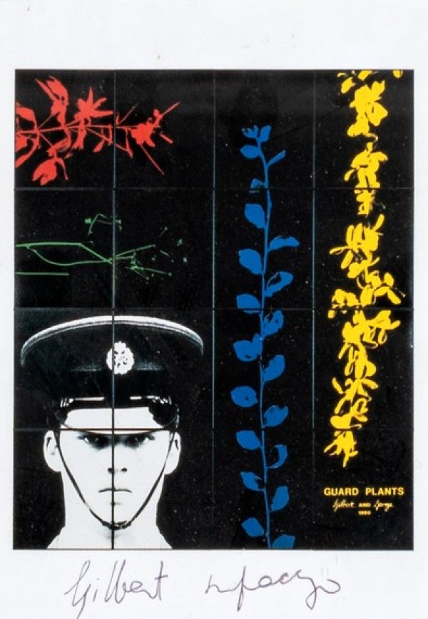 GILBERT AND GEORGE - Senza titolo (Guard Plants)
