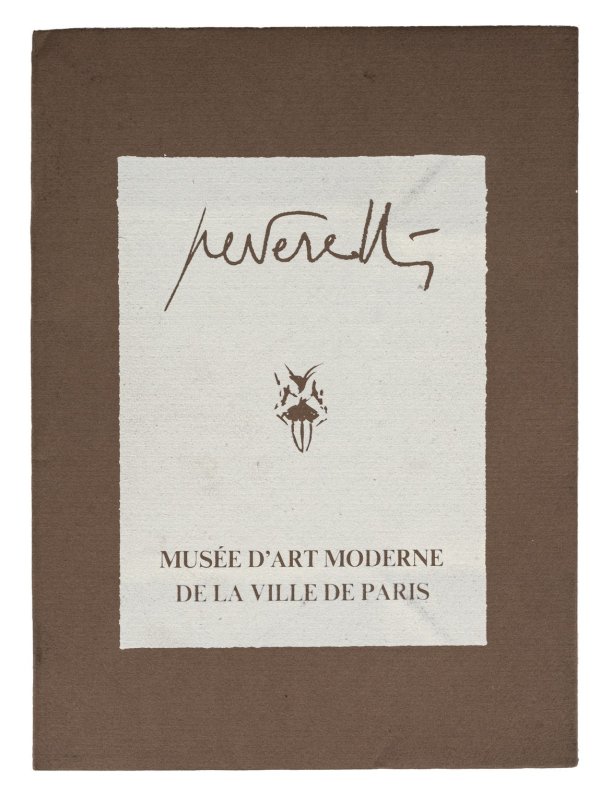 CESARE PEVERELLI - L'atelier de l'artiste. Musée d'Art Moderne de la Ville de Paris