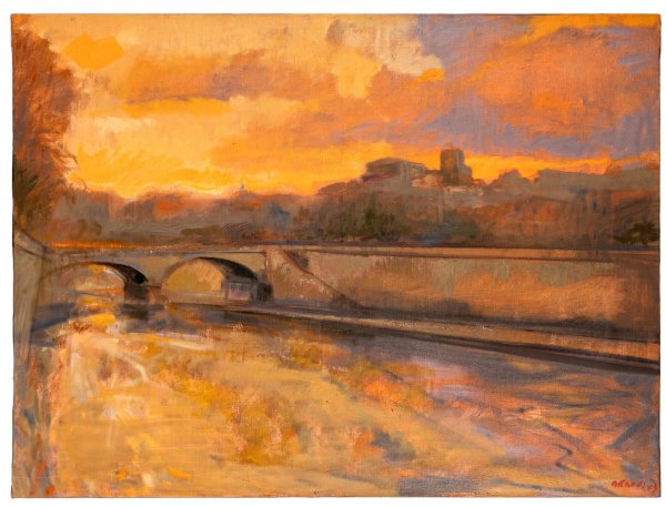 UGO ATTARDI - Roma. Il Tevere