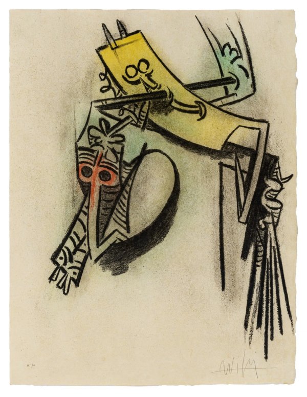 WIFREDO LAM - Montée de Sèves