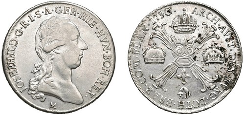 GIUSEPPE II D'ASBURGO-LORENA, monetazione imperiale (1780-1790) - Crocione 1790, Milano.