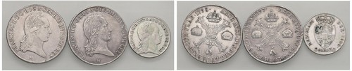 FRANCESCO II D'ASBURGO-LORENA, Imperatore e Duca di Milano (1792-1800) - Lotto di tre monete, Milano.