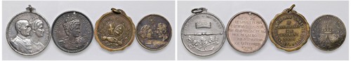 VITTORIO EMANUELE III (1900-1943) - Lotto di 4 medaglie.