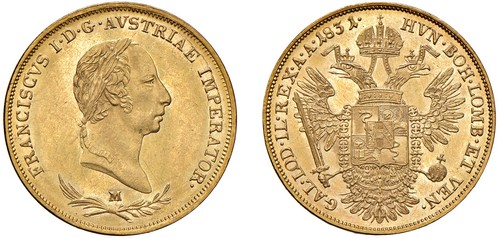 FRANCESCO I D'ASBURGO-LORENA (1815-1835) - Sovrana 1831, Milano.