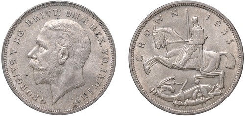 GRAN BRETAGNA - GIORGIO V (1911-1936) - Corona, 1935.