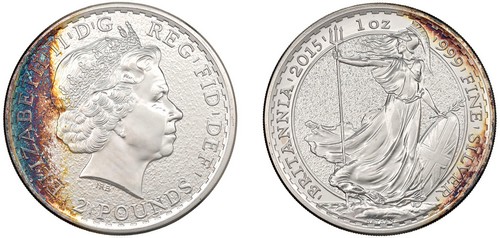 GRAN BRETAGNA - ELISABETTA II (1952-2022) - 2 Pounds 2015.