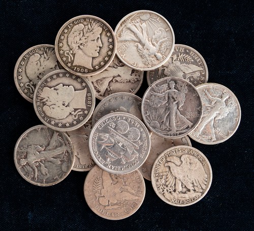 STATI UNITI D'AMERICA - Lotto di 15 Half Dollar.