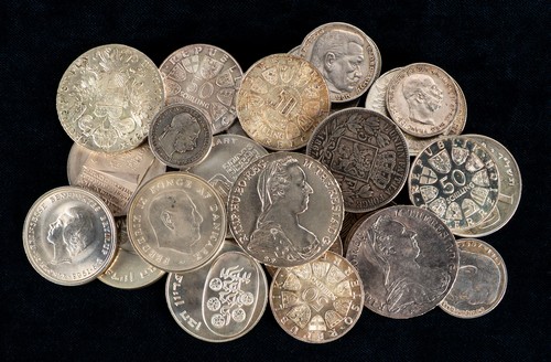 VARI STATI - Lotto 33 monete in argento.