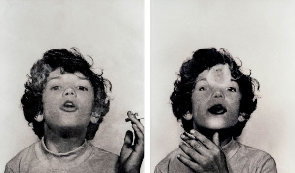 FRANCO VACCARI - Ragazzo che fuma (dalla serie 'Photomatic d'Italia 1973')