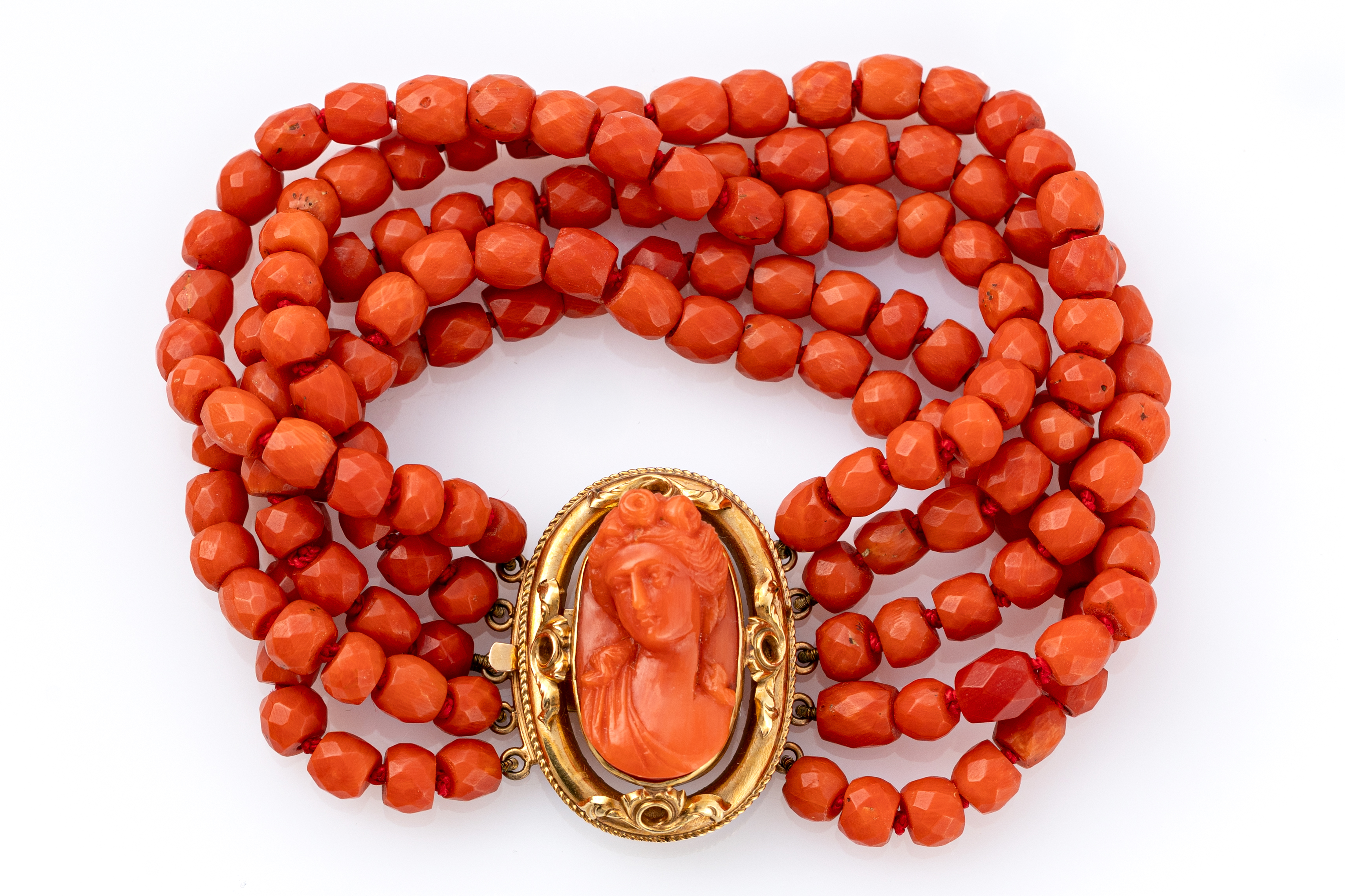 Bracciale in Corallo antico Mediterraneo (Sardegna)
