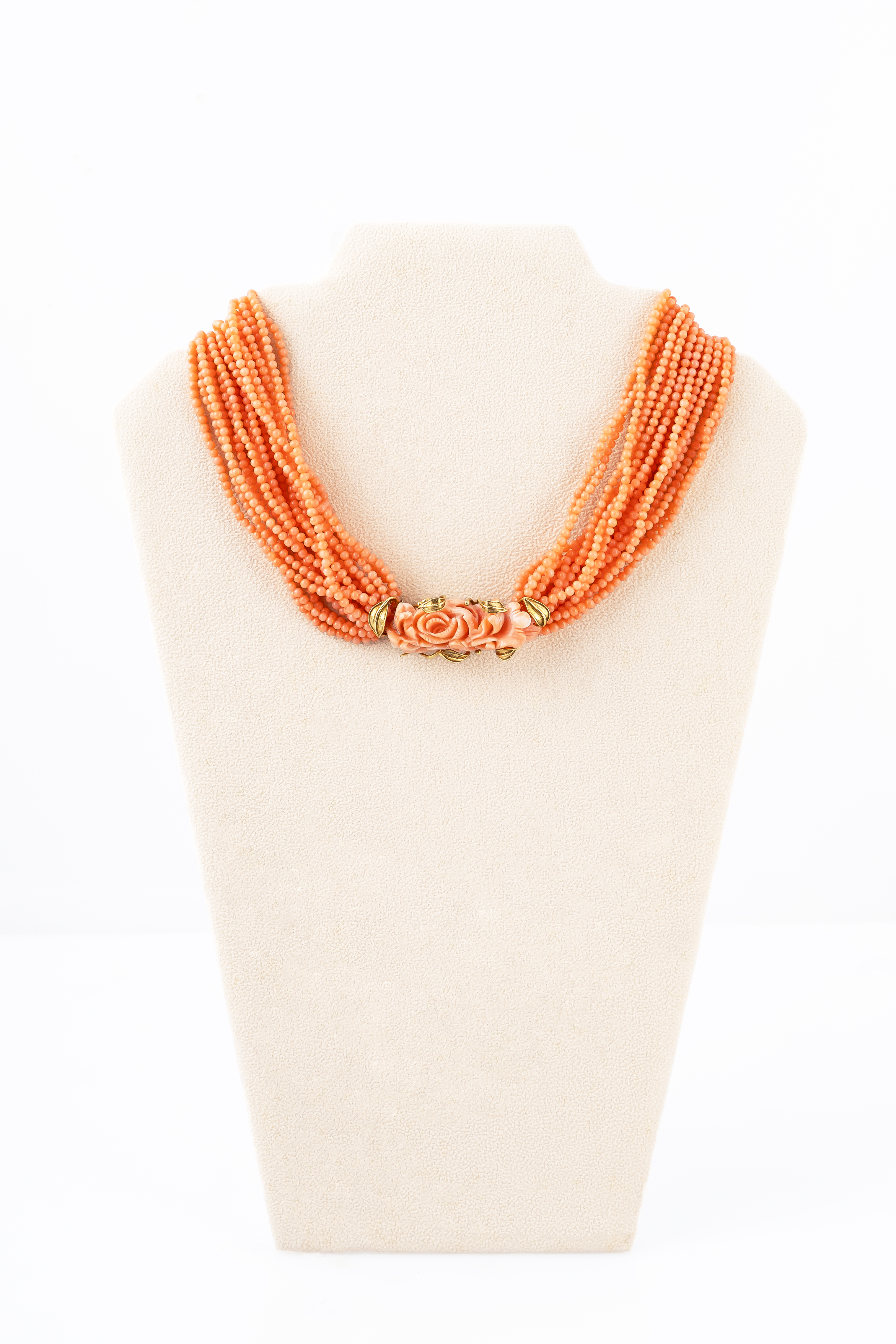 Collana in Corallo Deep Sea del Pacifico