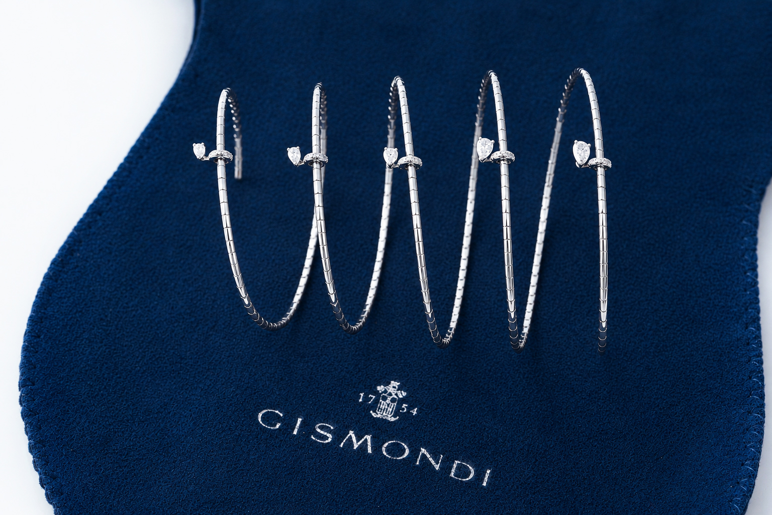 GISMONDI, bracciale con Diamanti