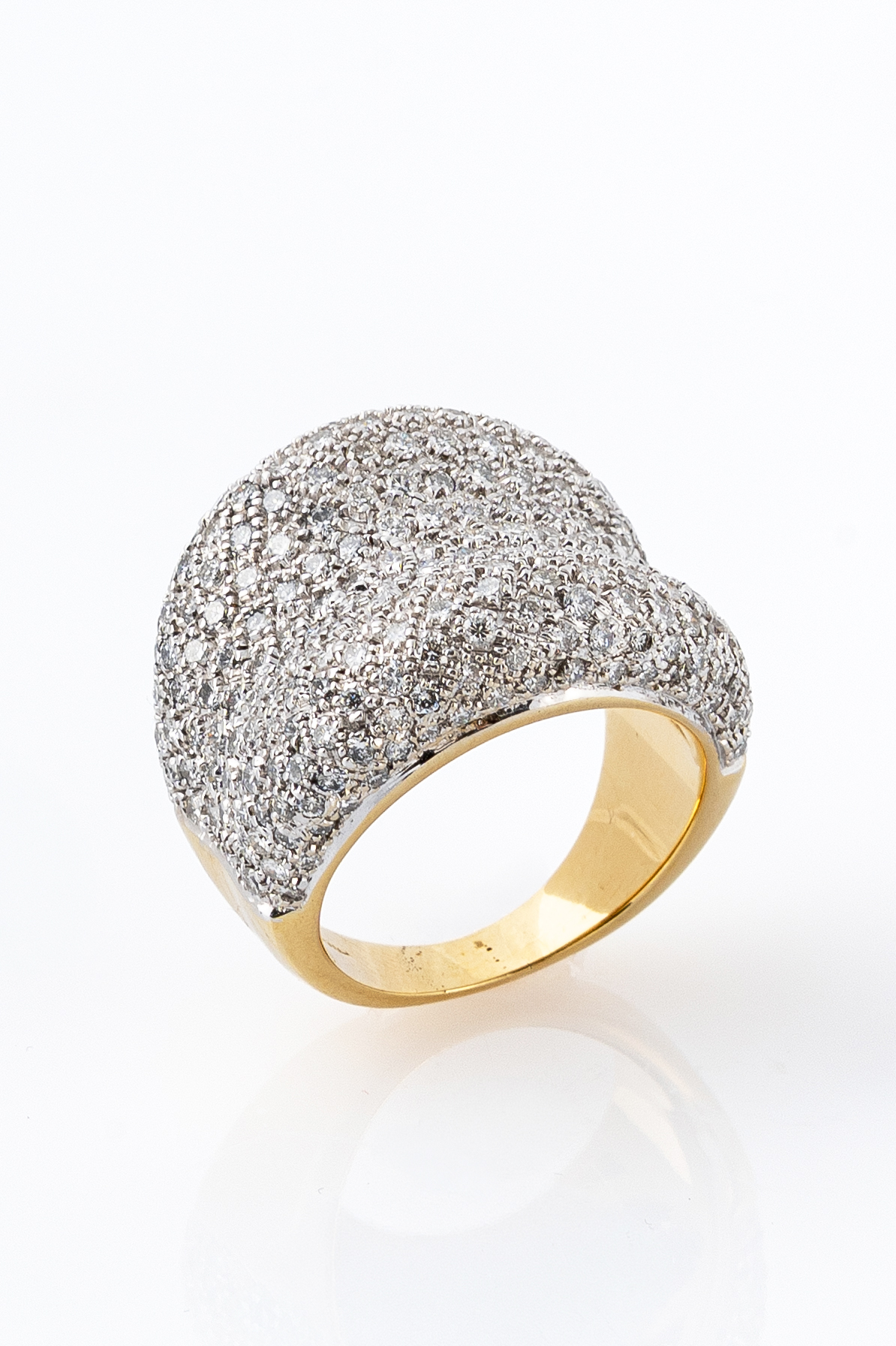 Anello lavorazione Love con Diamanti