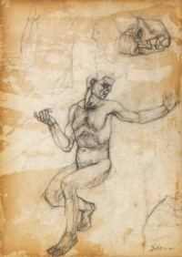 Studio di nudi e teste