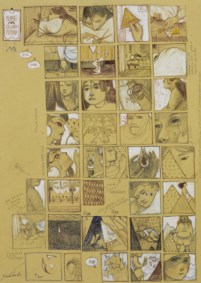 Le terre dei giganti invisibili, storyboard