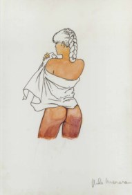 Donna di schiena