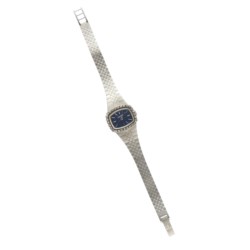 White gold and diamond lady's wristwatch, Eberhard & Co