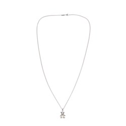 White gold, diamond, ruby and sapphire necklace, Chopard