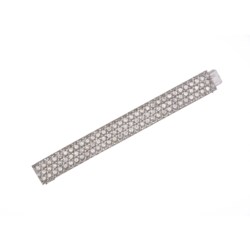 White gold and diamond bracelet, circa 1930