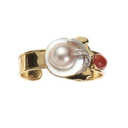 Bracciale in oro bicolore 18kt