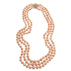 Collana in oro bicolore 18kt