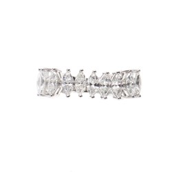 Anello in oro bianco 18kt