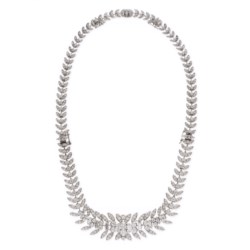 Collana in oro bianco 18kt