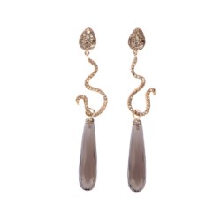 Orecchini in oro rosso 18kt