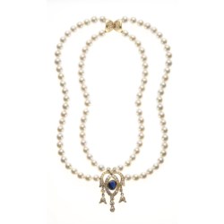 Collana in oro giallo 18kt