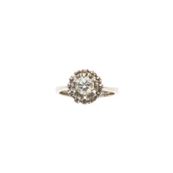 Anello in oro bianco 18kt