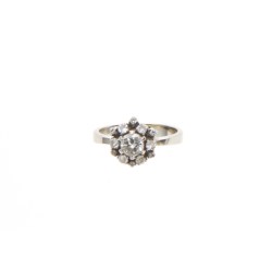 Anello in oro bianco 18kt