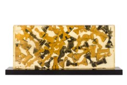 Hommage  a Duchamp: to and for Rose Selavy split chess pieces