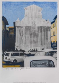 Wrapped Fountain, Spoleto