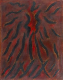 Cielo antico rosso e nero