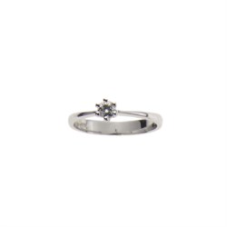 Anello in oro bianco 18kt