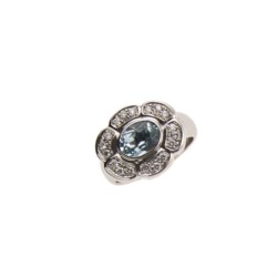 Anello in oro bianco 18kt