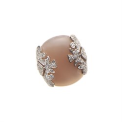 Anello in oro bianco 18kt